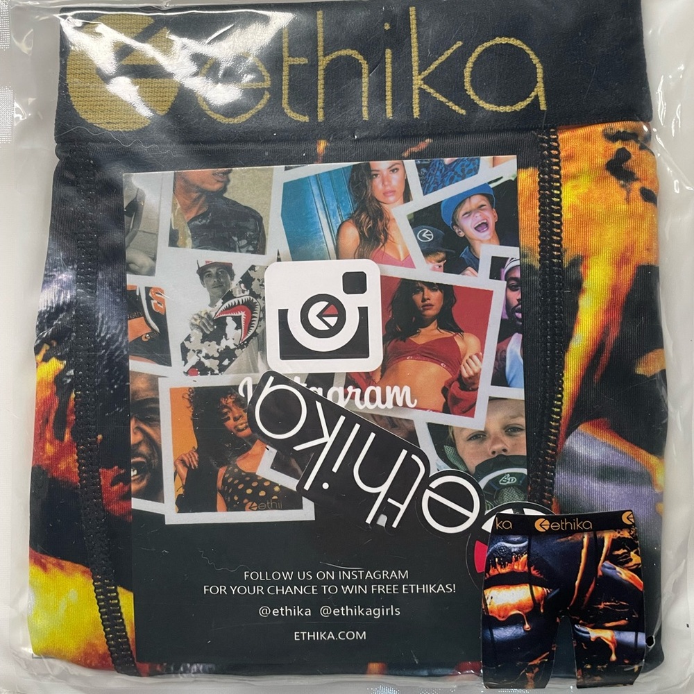 Brand new mens ethika underwear!! Original packaging and sticker are included
